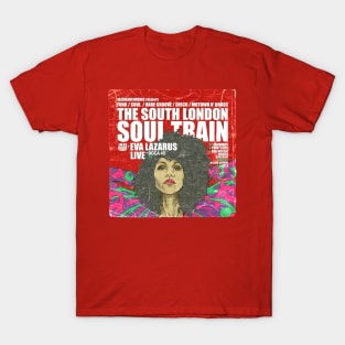 POSTER TOUR - SOUL TRAIN THE SOUTH LONDON 39 T-Shirt